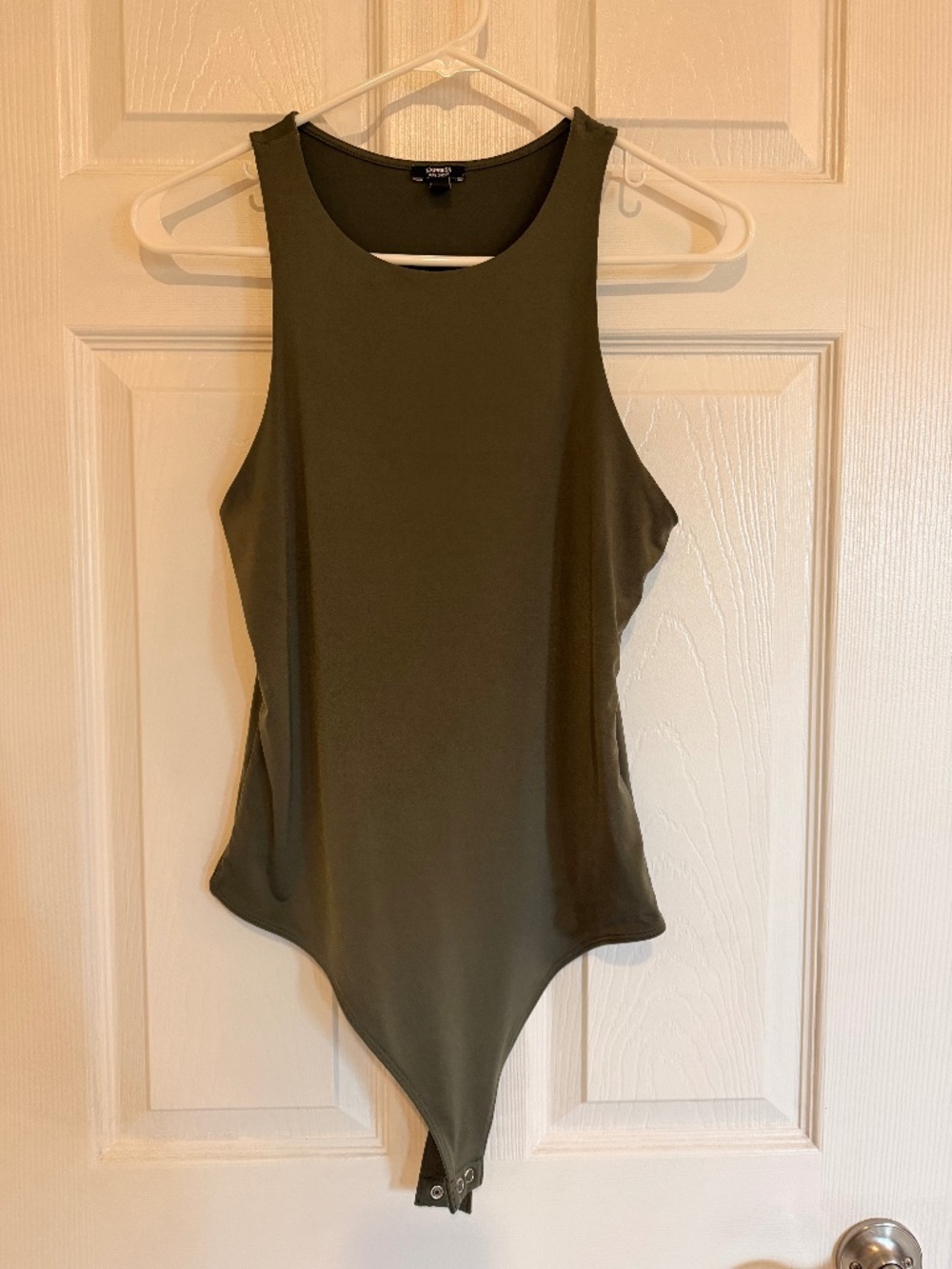 Express bodysuit army green